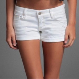 Women’s O’Neill shorts white jean sz 0